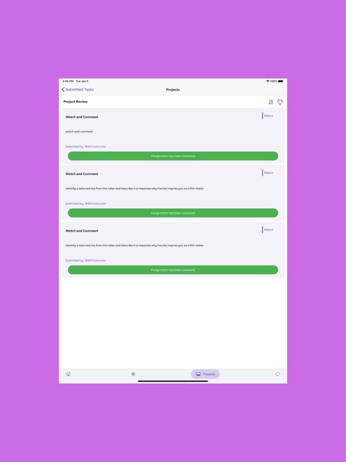 BGFS - Instant learning App
