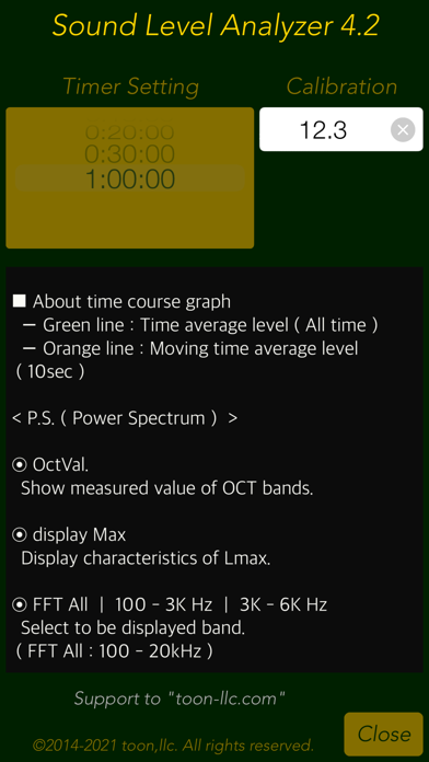 Sound Level Analyzer Screenshot 7
