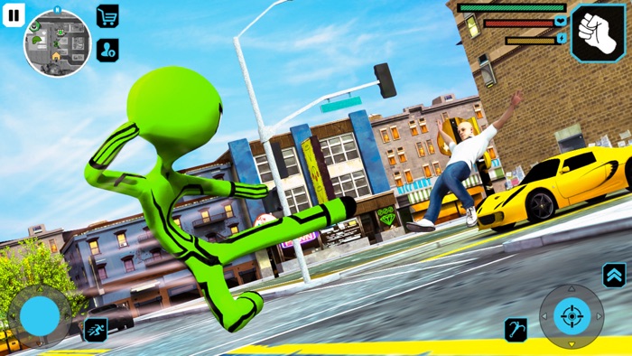 Flying Spider Stick Rope Hero