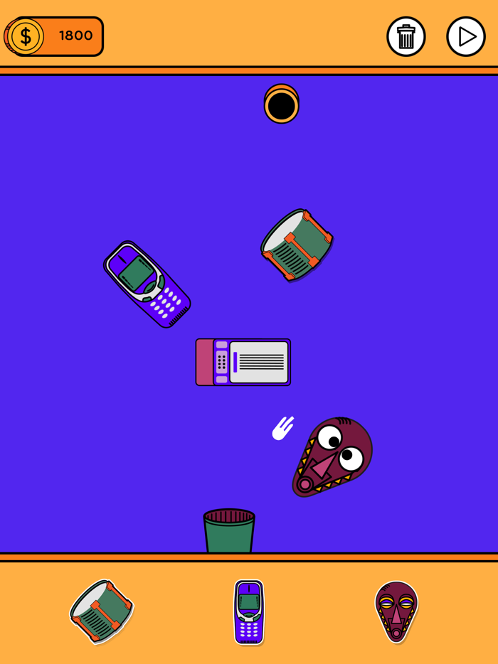 Drop the ball sound puzzle