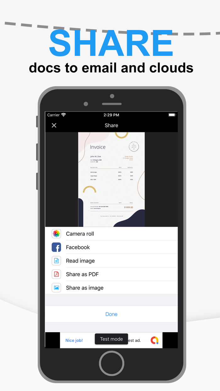 Scanner app  scan documents