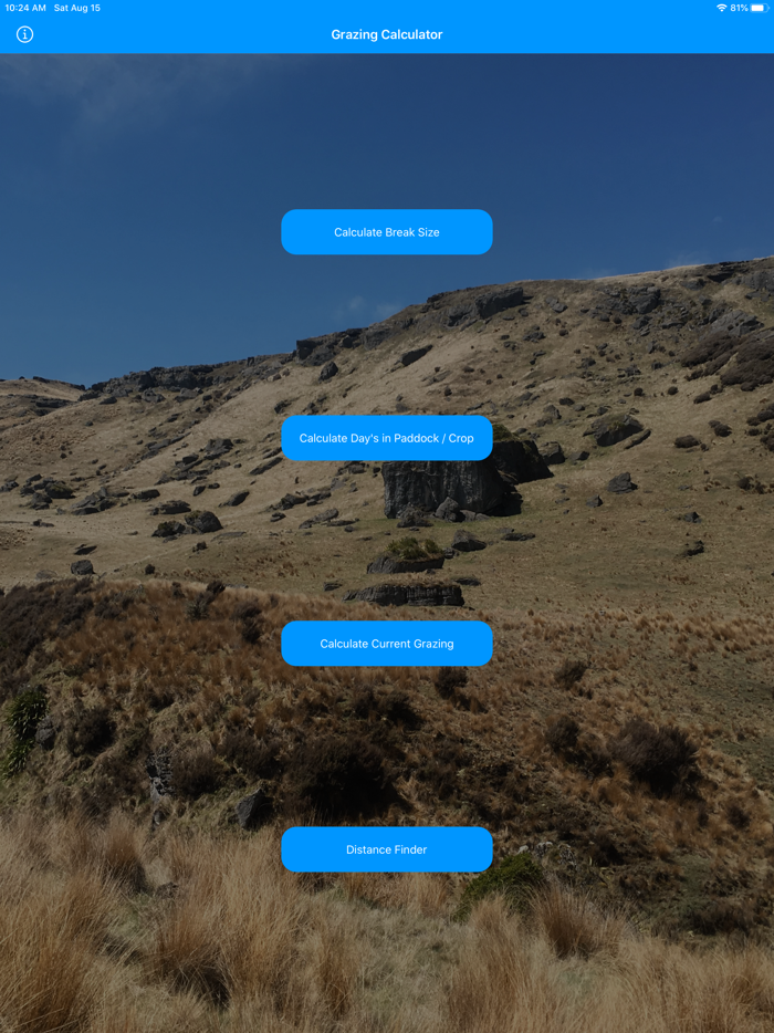 Farmers Grazing Calculator