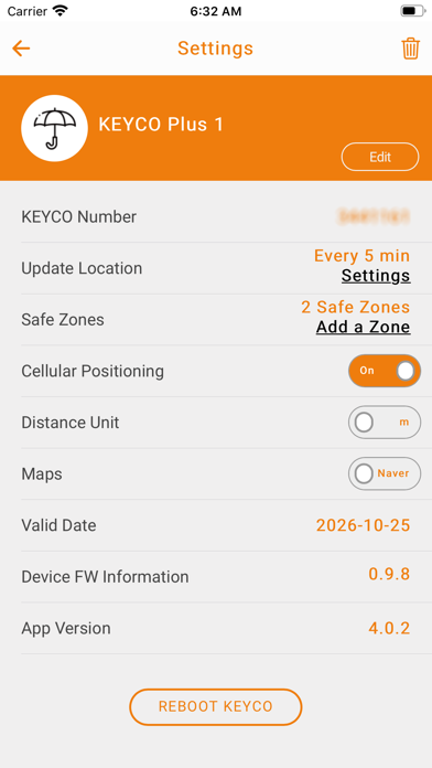 KEYCO Plus - GPS Tracker screenshot 4