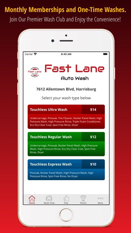 Fast Lane Auto Wash