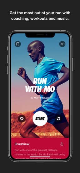 Nike Run Club app screenshot