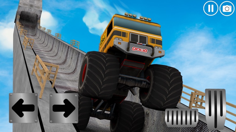 Monster Truck -Stunt Racing 3D screenshot-3