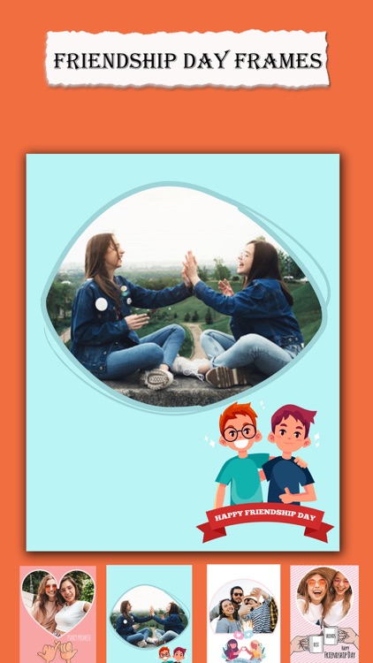 Friendship Day Frames & Ecards