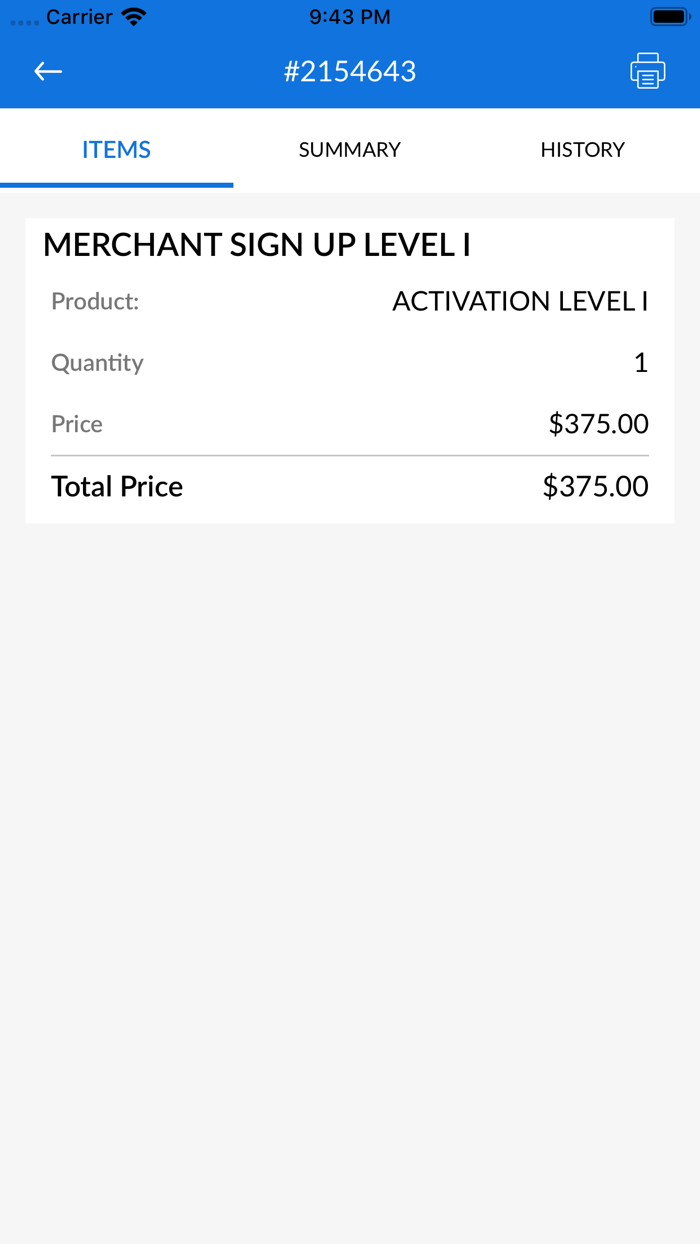 OrderYourStuff Merchant