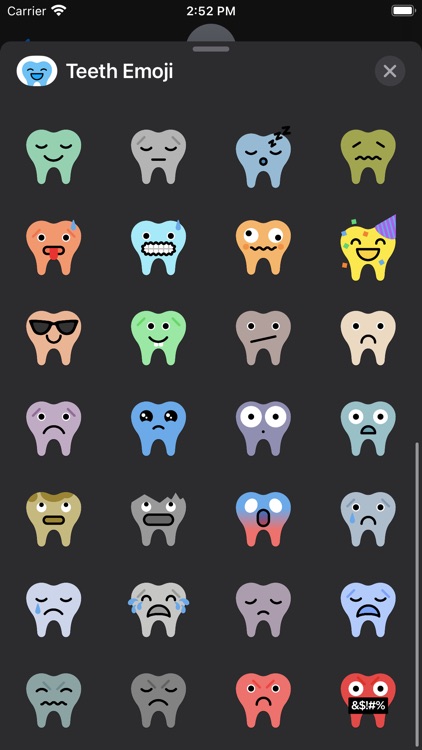 Teeth Emoji screenshot-8