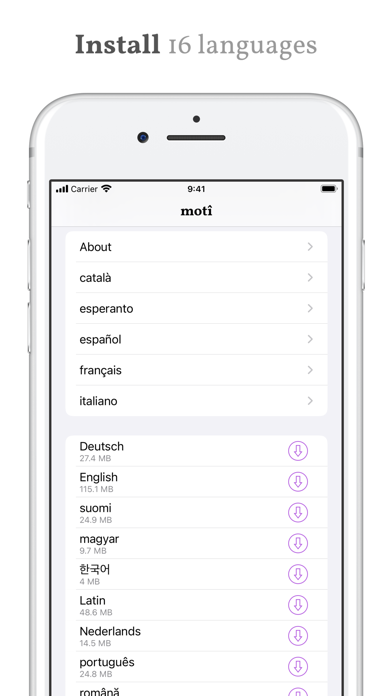 How to cancel & delete motî from iphone & ipad 1