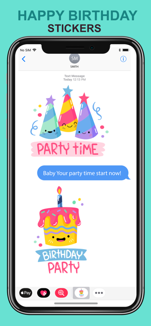 Happy Birthday Stickers Pack!(圖4)-速報App