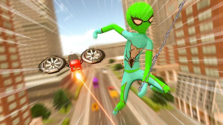 Stickman Spider Rope Hero Game