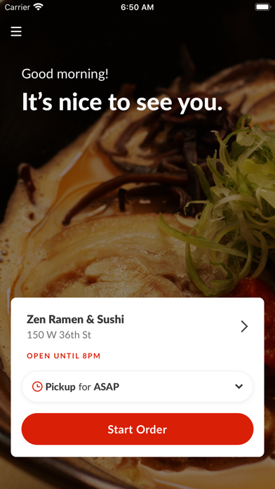 How to cancel & delete Zen Ramen and Sushi from iphone & ipad 2