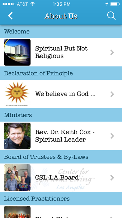 How to cancel & delete Center for Spiritual Living-LA from iphone & ipad 4