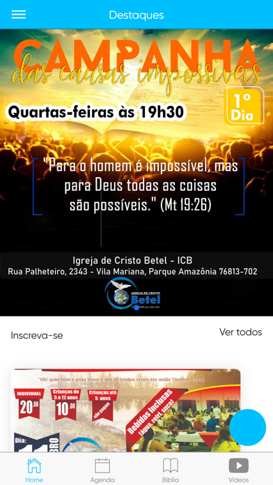 Embaixada Renovo em Cristo screenshot 2