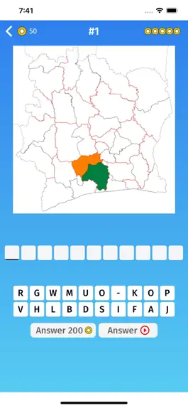 Game screenshot Ivory Coast: Provinces Quiz mod apk