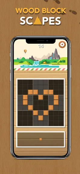 Game screenshot Wood Block Scapes Puzzle mod apk