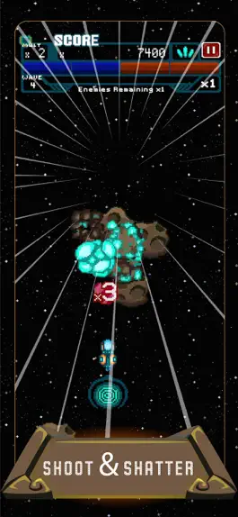 Game screenshot Meteoroids space shooter games apk
