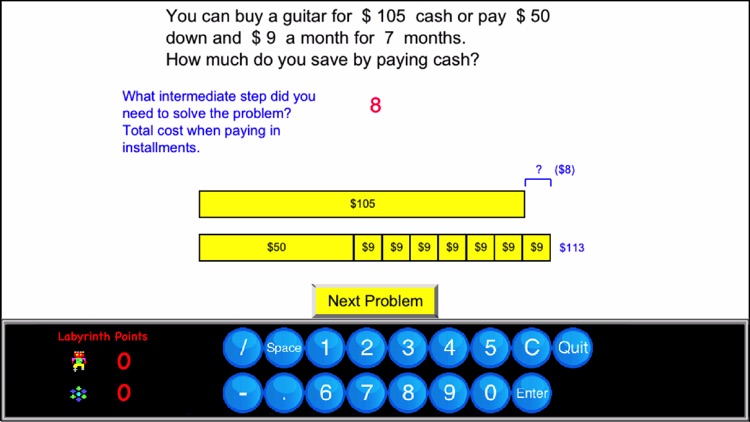 4th Grade Math - Math Galaxy screenshot-3