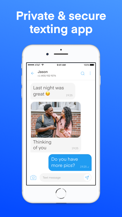 Text Vault - Texting App Screenshot on iOS