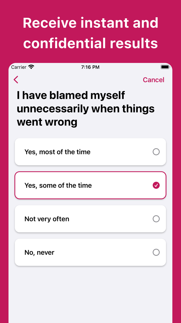 Postpartum Depression Test