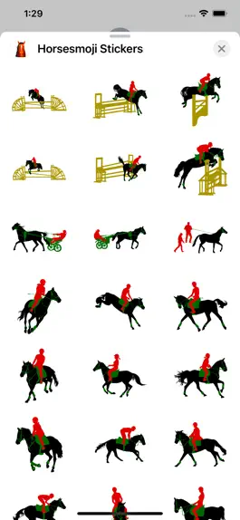 Game screenshot Horsesmoji Equestrian Stickers mod apk