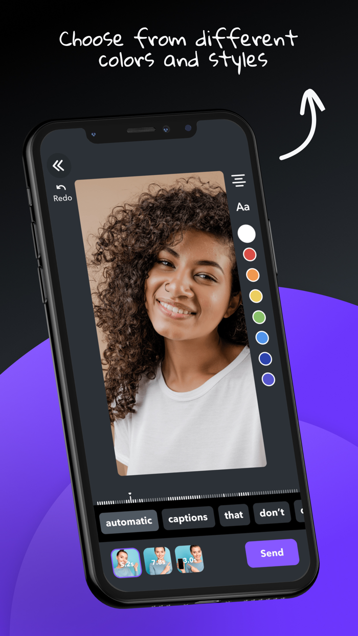 Captions Speak to the Camera