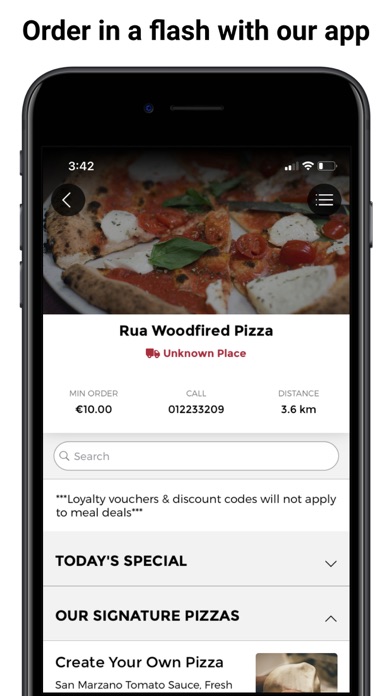 How to cancel & delete Rua Woodfired Pizza from iphone & ipad 1