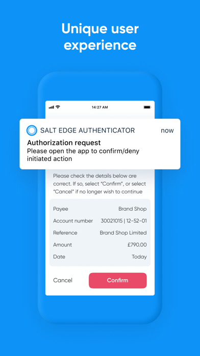 How to cancel & delete Salt Edge Authenticator from iphone & ipad 4