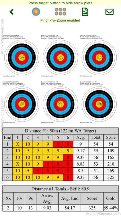 ArcherySuccess - Score & Plot