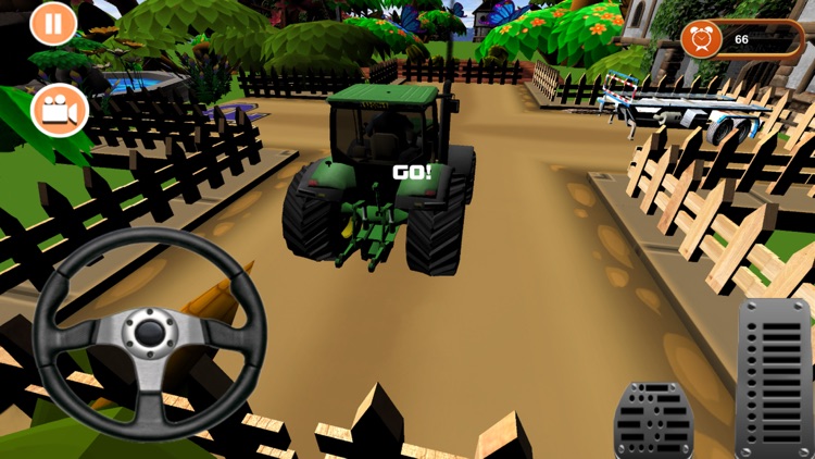 Tractor Parking Simulation