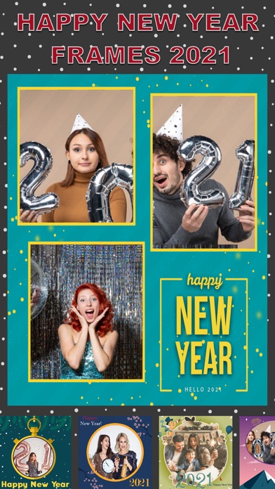How to cancel & delete New Year Frames Photo Collage from iphone & ipad 2