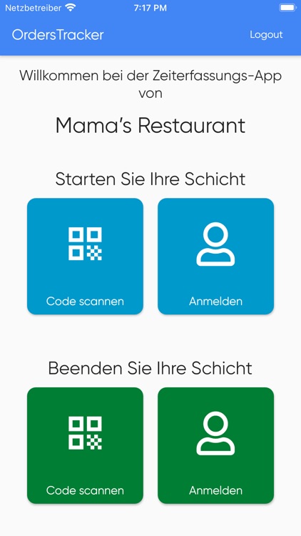 OrdersTracker - Time Recording