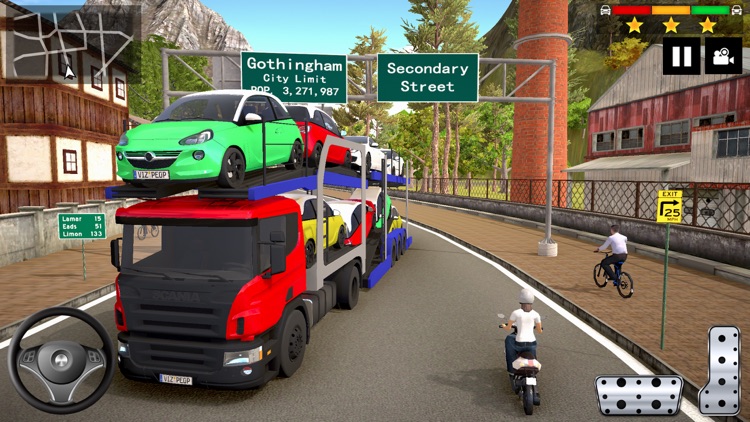 Car Transport Truck Games 2020 screenshot-5