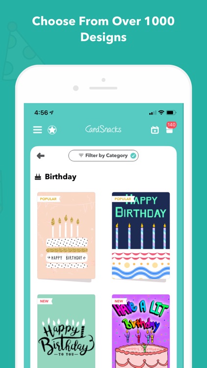 CardSnacks: ecards, greetings screenshot-6