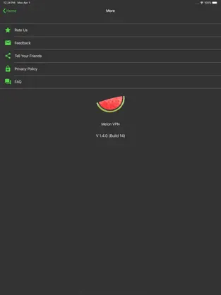 Captura 4 Melon VPN - Easy Fast VPN iphone