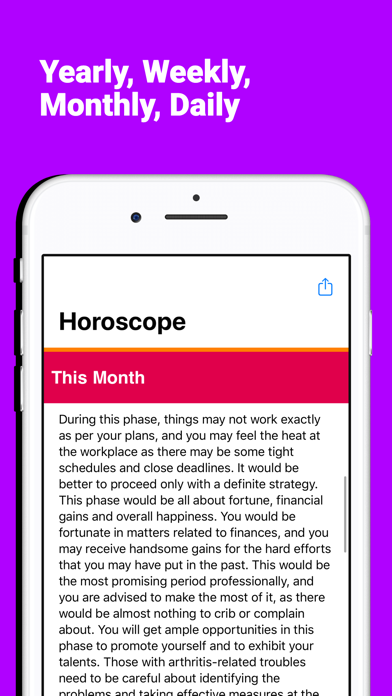 Horoscopes 2021 screenshot 4