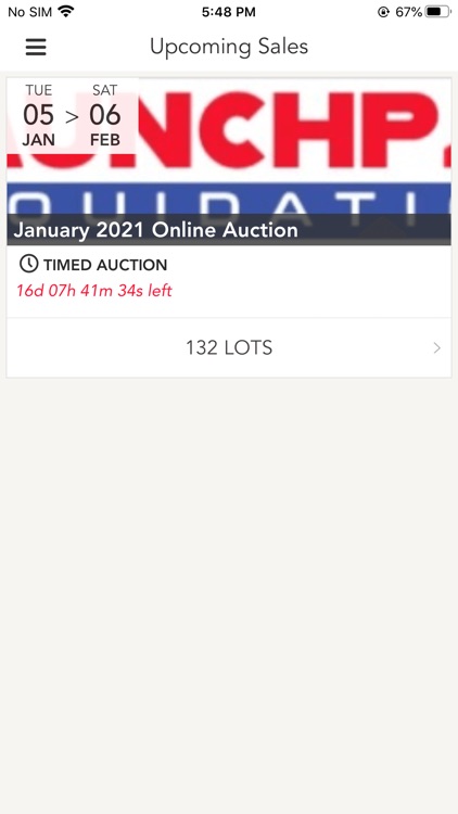 Launchpad Liquidation Auction