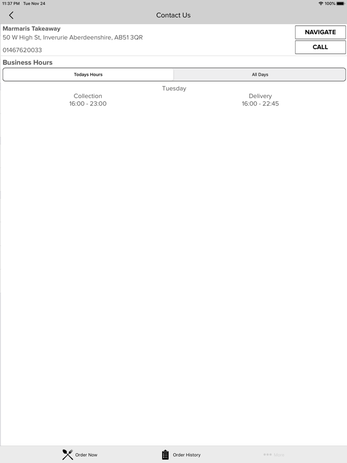 Marmaris Takeaway AB51 3QR