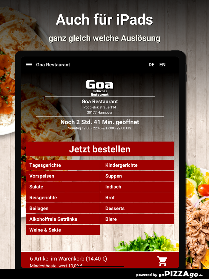 Goa Restaurant Hannover