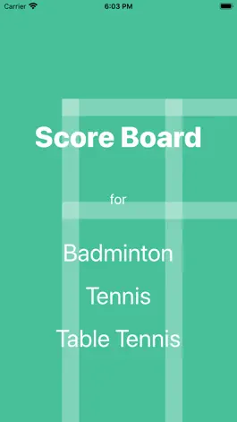 Game screenshot Badminton Scoreboard mod apk