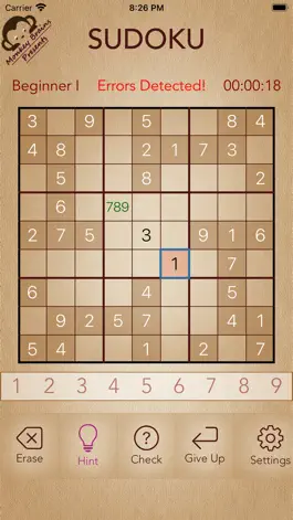 Game screenshot Sudoku by MonkeyBrains hack