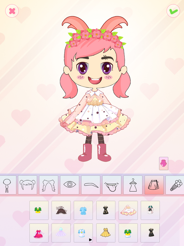 Chibi Dolls Dress Up Games