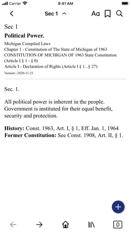 Game screenshot Michigan Compiled Laws apk