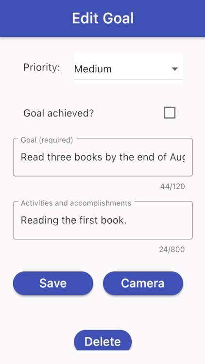 Goal Tracker+