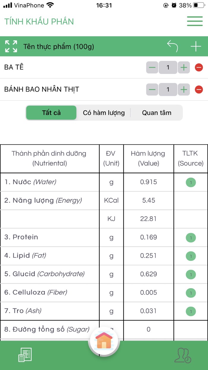 Thực phẩm dinh dưỡng lão khoa