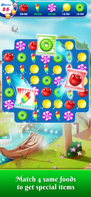 Food Splash : Match 3 game(圖1)-速報App