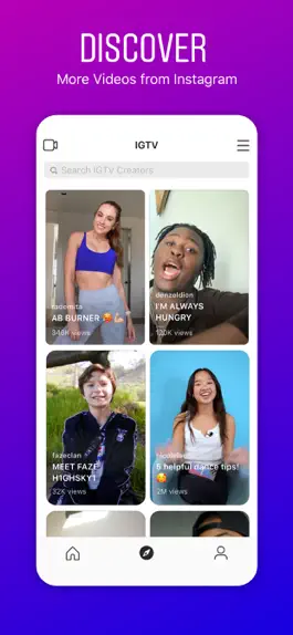 Game screenshot IGTV: видео в Instagram apk