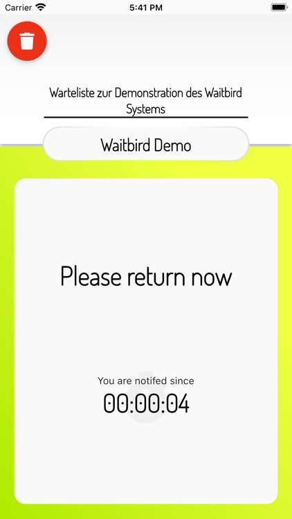 Waitbird screenshot-5