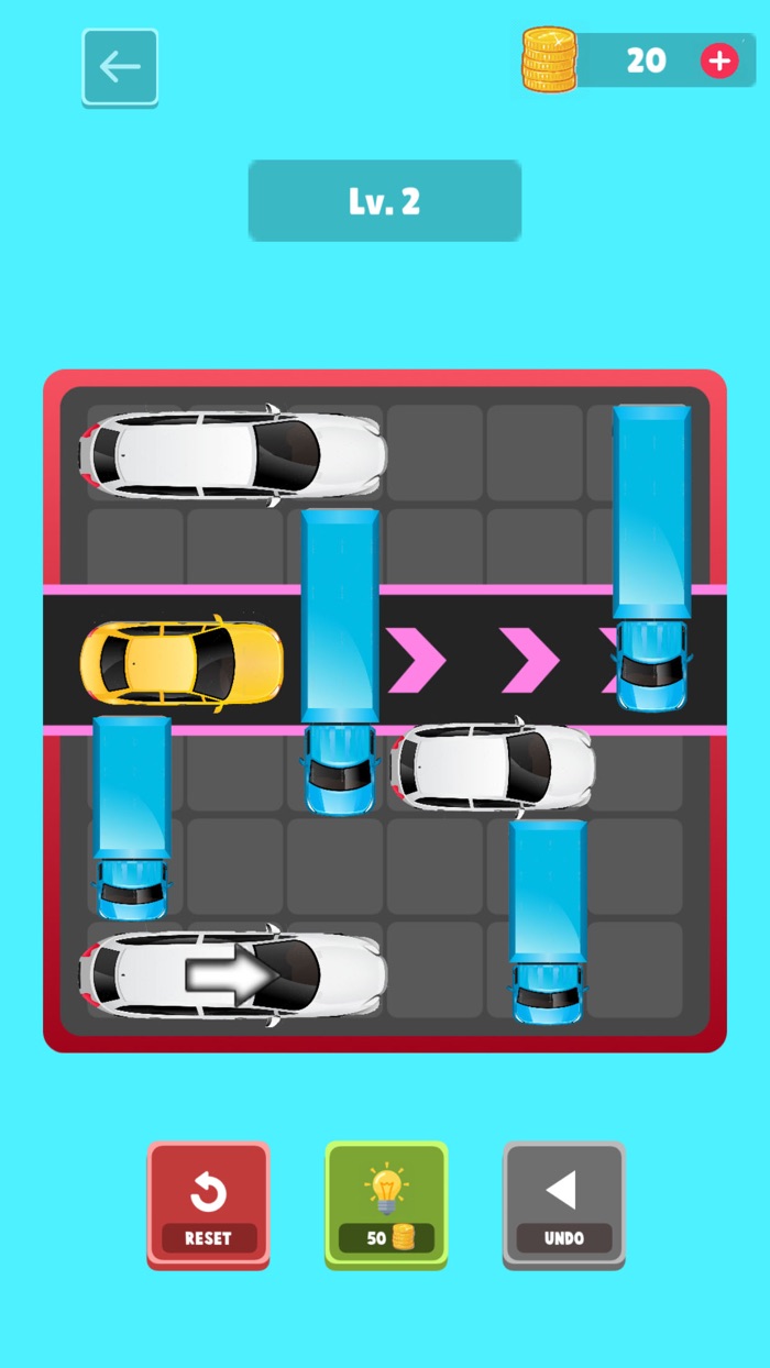 Parking Escape Unblock Car